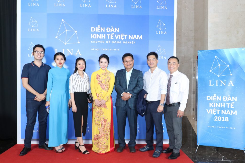 Lina Network at Economic Vietnam Forum in 2018