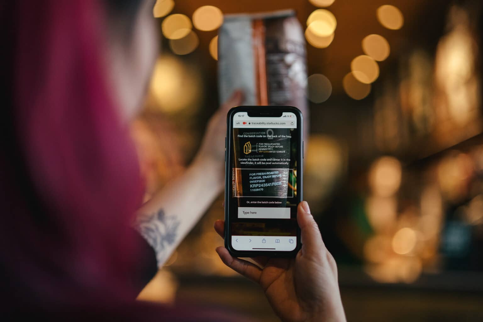 Starbucks’ traceability app launches the “bean-to-cup” journey